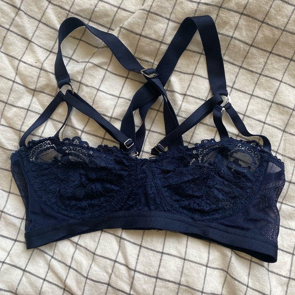 Lulu bra in Navy - Lonely Lingerie - Picture 1 of 3